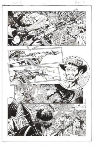 Before Watchmen: Comedian #5 p.15 by JG Jones