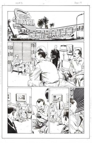 Before Watchmen: Comedian #5 p.19 by JG Jones