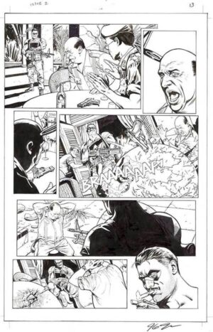 Before Watchmen: Comedian #2 p.13 by JG Jones