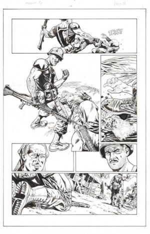 Before Watchmen: Comedian #5 p.11 by JG Jones