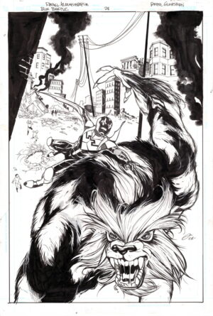 Blue Beetle #28 by Rafael Albuquerque