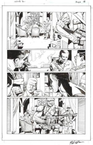 Before Watchmen: Comedian #2 p.18 by JG Jones