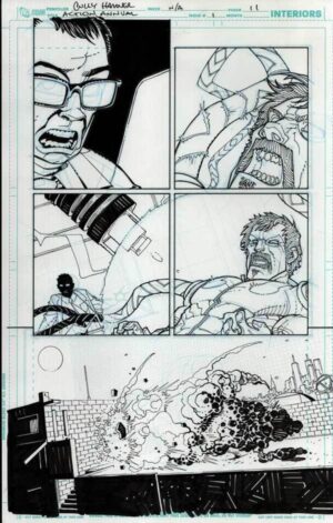 Action Comics #1 p.11 by Cully Hamner