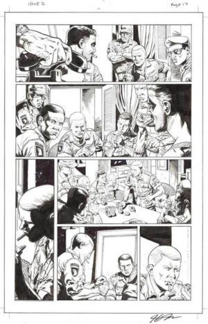 Before Watchmen: Comedian #2 p.17 by JG Jones