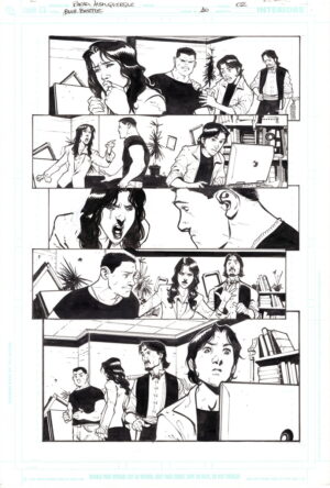 Blue Beetle #10 Page 2 by Rafael Albuquerque