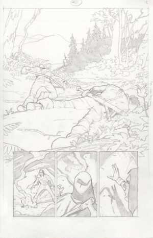 Eternal Warrior #2 p.12 by Cary Nord