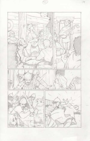 Eternal Warrior #2 p.17 by Cary Nord