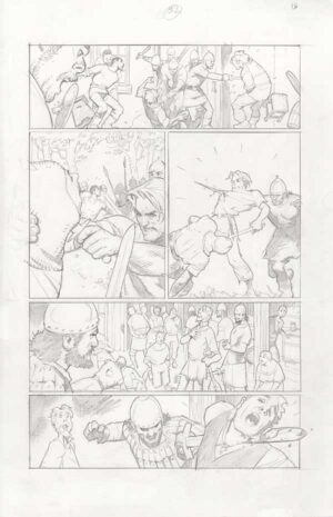 Eternal Warrior #2 p.18 by Cary Nord