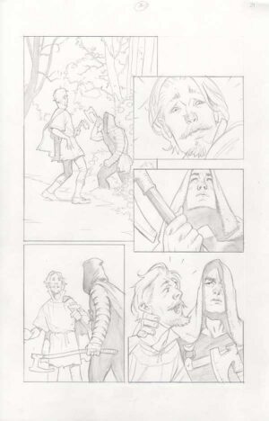 Eternal Warrior #2 p.21 by Cary Nord