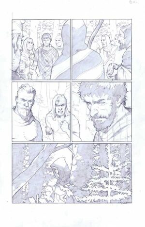 Eternal Warrior #1 p.14 by Cary Nord