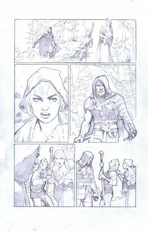 Eternal Warrior #1 p.18 by Cary Nord