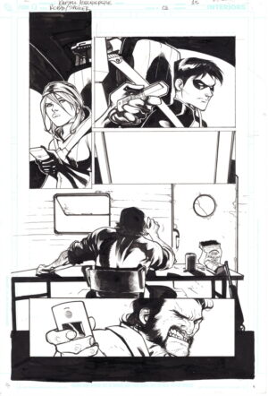 Robin/Spoiler Special #1 Page 15 by Rafael Albuquerque