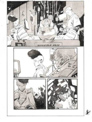 Space Bandits #2 p.09 by Matteo Scalera