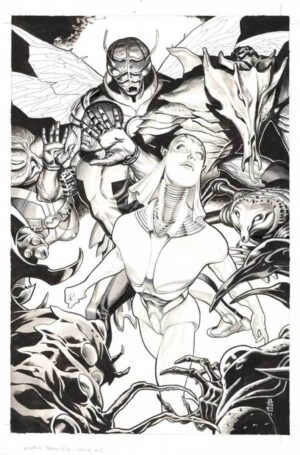 Mr. Terrific #5 Cover by JG Jones