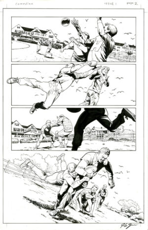 Before Watchmen: Comedian #1 p.02 by JG Jones