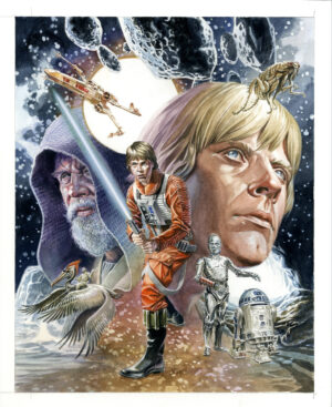 Legends of Luke Skywalker Cover Unused by JG Jones