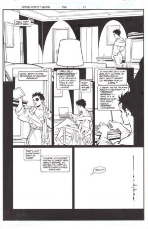 Domino: Perfect Weapon (Part 2) #2 Page 17 by Brian Stelfreeze