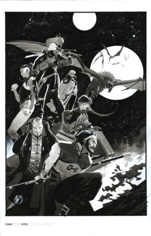 S.W.O.R.D. #4 Variant Cover by Matteo Scalera