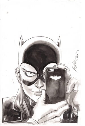 Batgirl Volume 1 Pinup by Rafael Albuquerque