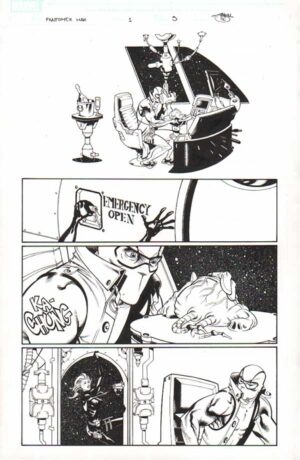 Fantomex Max Issue 1 p.05 by Shawn Crystal