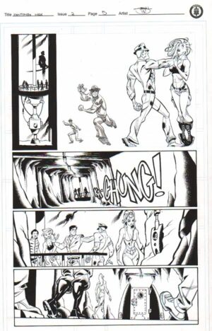 Fantomex Max Issue 2 p.05 by Shawn Crystal