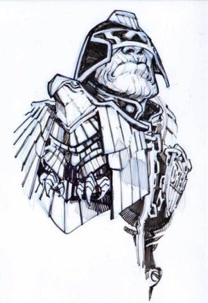 Judge Dredd by Eric Canete