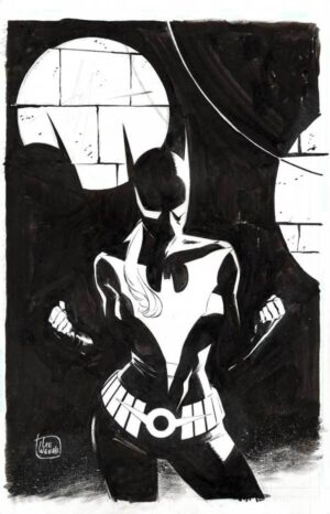 Batman Beyond #37 Unused Cover by Lee Weeks