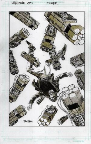 Hardcore #5 Cover by Dan Panosian