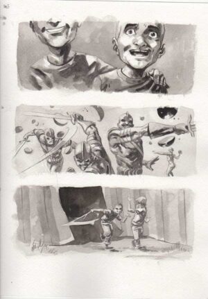 All-New Hawkeye #3 p.15-17 by Ramon Perez