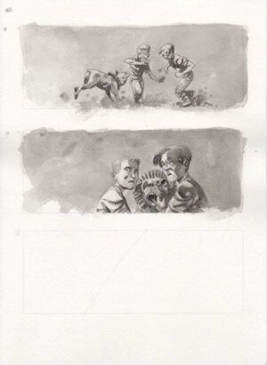 All-New Hawkeye #3 p.18-19 by Ramon Perez