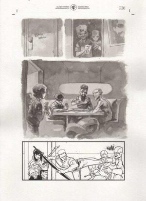 All-New Hawkeye #4 p.13 by Ramon Perez