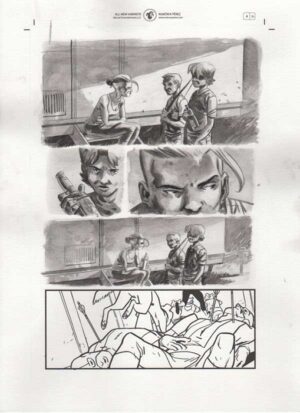 All-New Hawkeye #4 p.16 by Ramon Perez