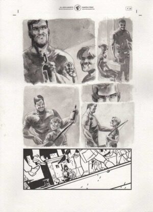 All-New Hawkeye #4 p.18 by Ramon Perez