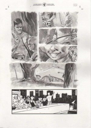 All-New Hawkeye #4 p.03 by Ramon Perez