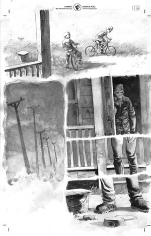 All-New Hawkeye #1 p.14 by Ramon Perez