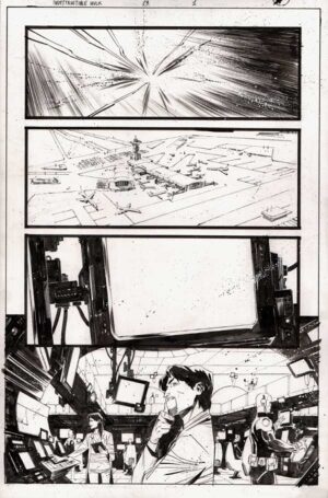 Indestructible Hulk Issue 13 Page 01 by Matteo Scalera