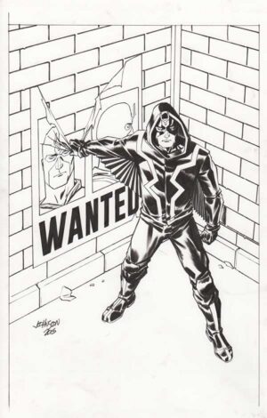 Inhumans: Attila Rising #4 Cover by Dave Johnson