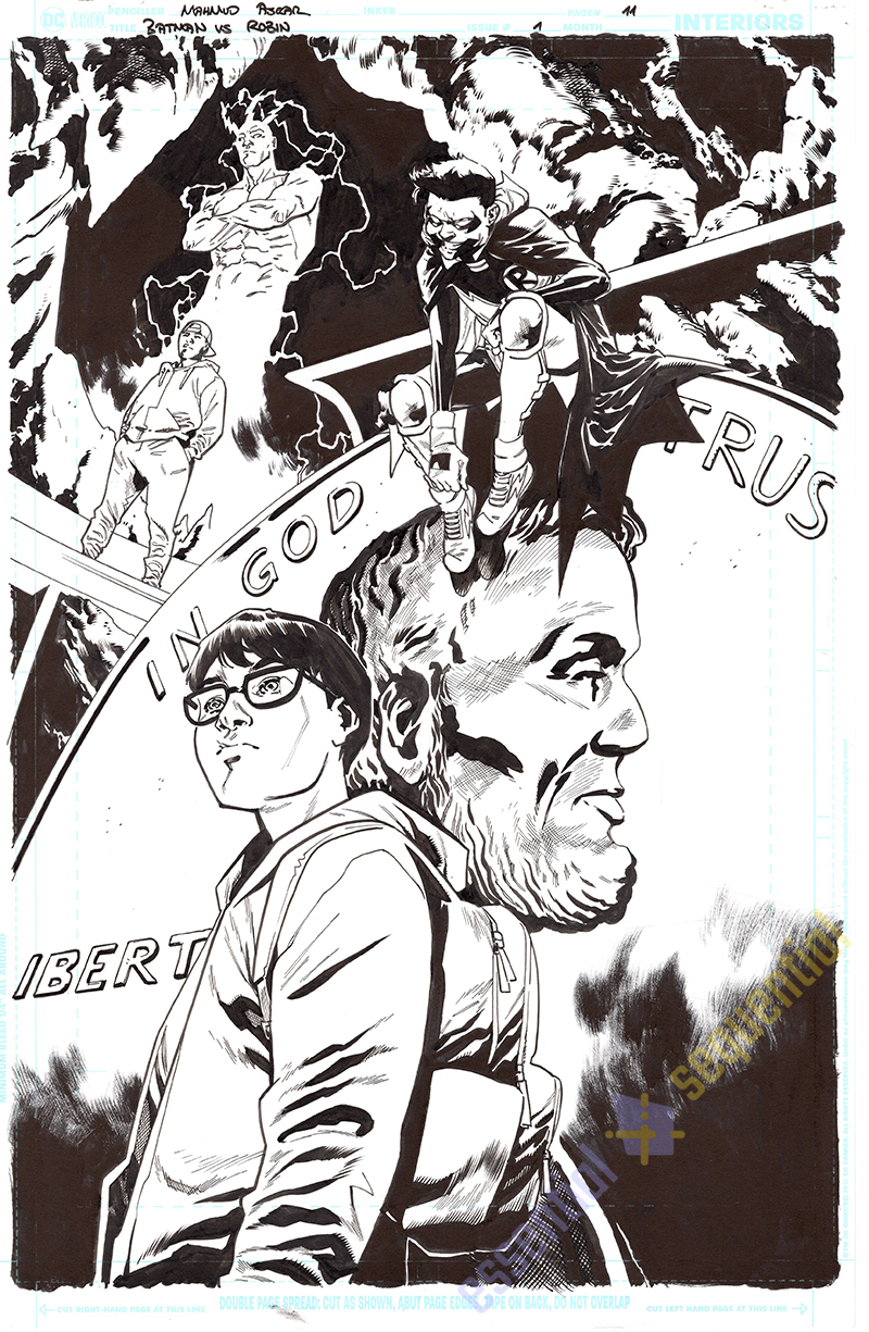 Batman v Robin #1 Page 11 by Mahmud Asrar