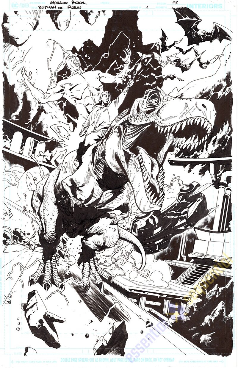 Batman v Robin #1 Page 17 by Mahmud Asrar