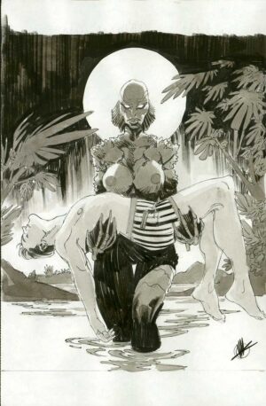 Penthouse Comix #2 Cover Prelim by Matteo Scalera