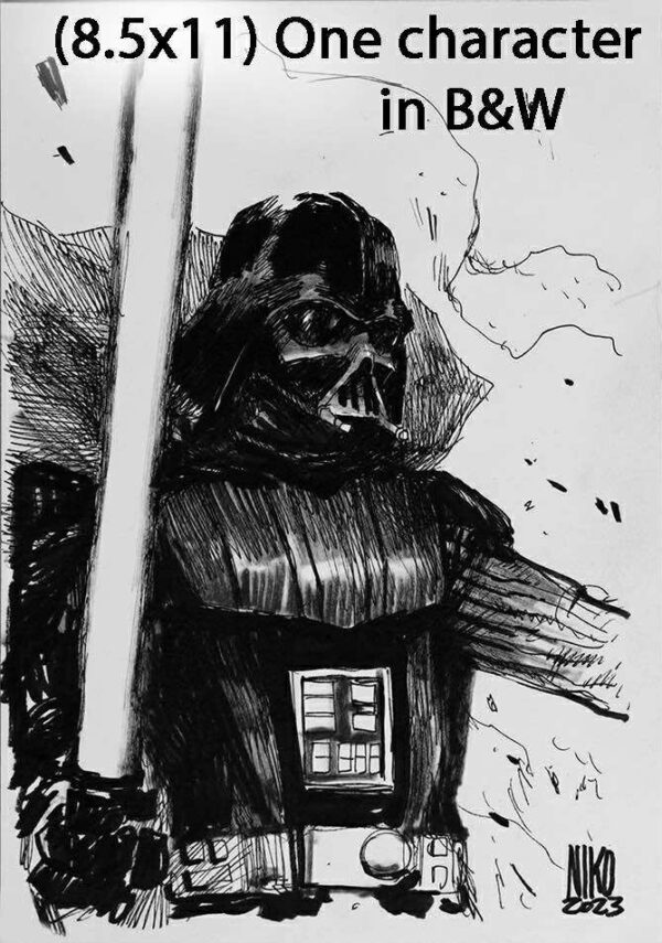 Commission by Niko Henrichon (NYCC and Mail Away) - Image 3
