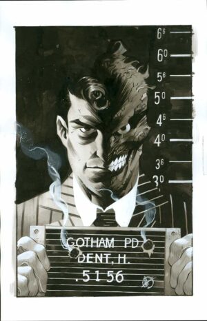 Batman: The Last Halloween #10 Cover by Matteo Scalera
