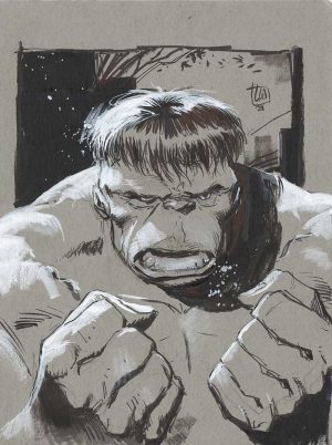 Commission by Lee Weeks (NY Comic Con, Baltimore CC and Mail Away)