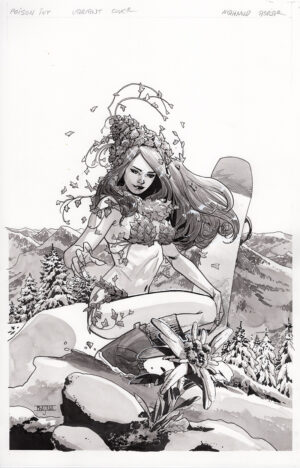 Poison Ivy #29 Cover by Mahmud Asrar