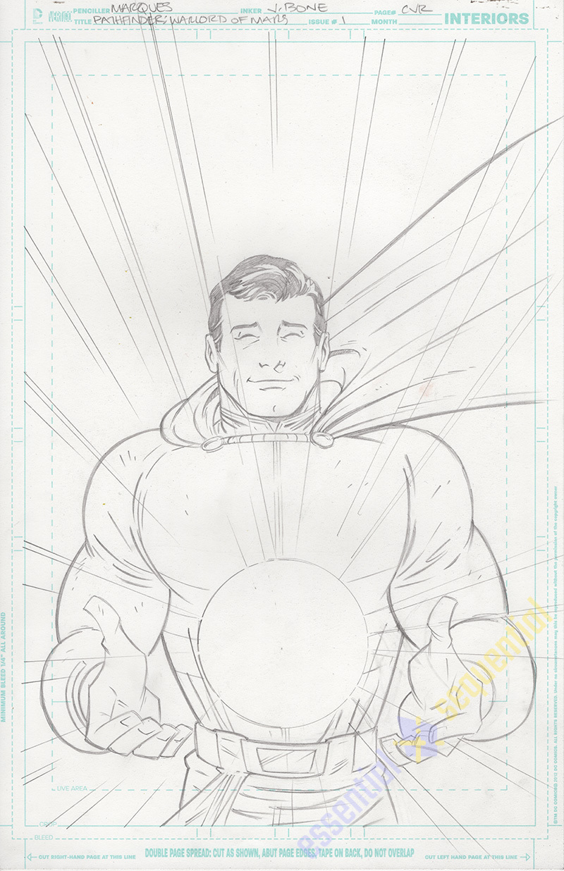 Pathfinder: Worldscape: Warlord of Mars Variant Cover by Anthony Marques