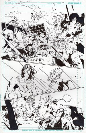 Supergirl #14 Page 15 by Mahmud Asrar