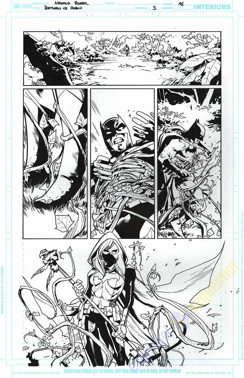 Batman vs. Robin #3 Page 16 by Mahmud Asrar