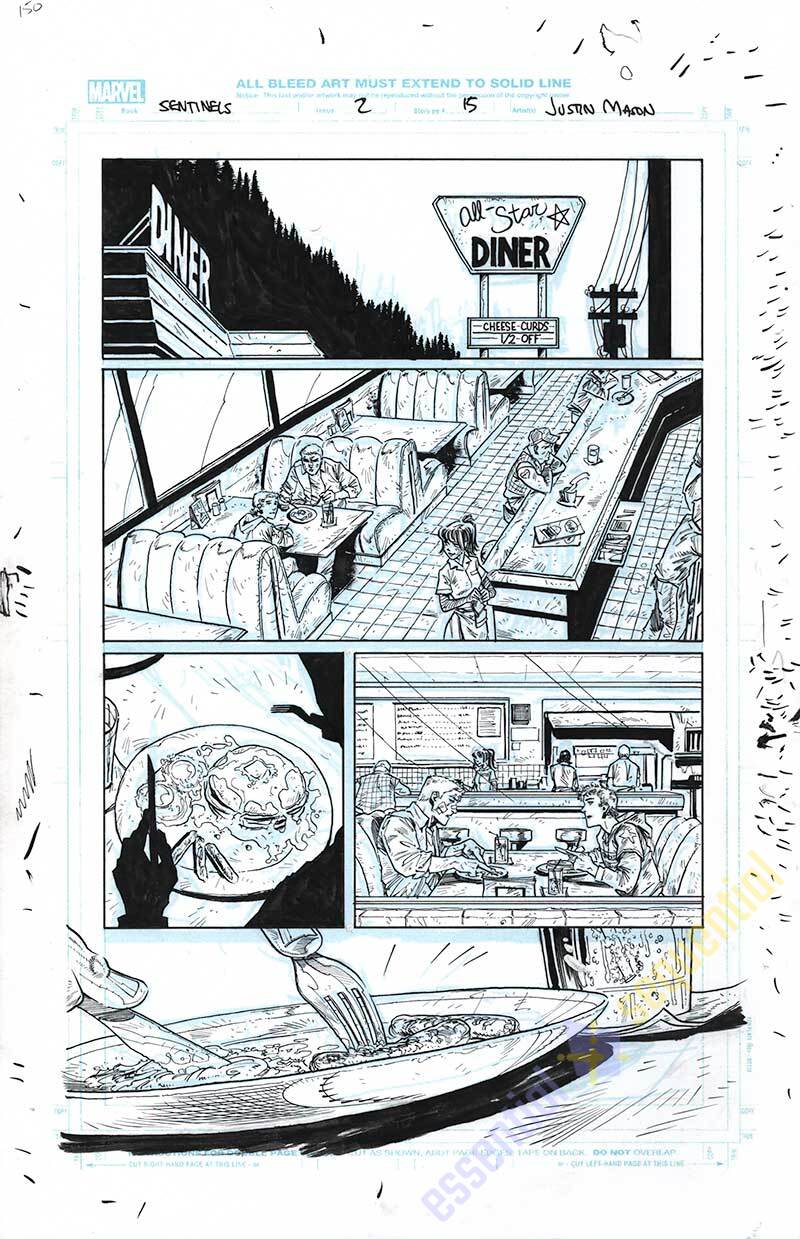 Sentinels #2 Page 15 by Justin Mason