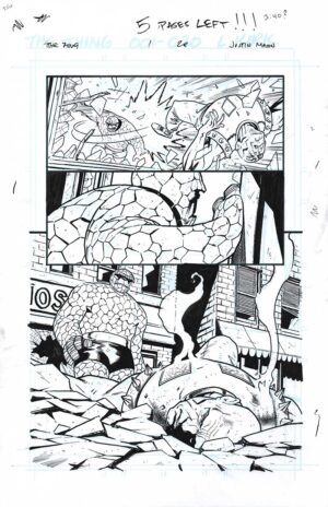 The Thing #1 Page 20 by Justin Mason