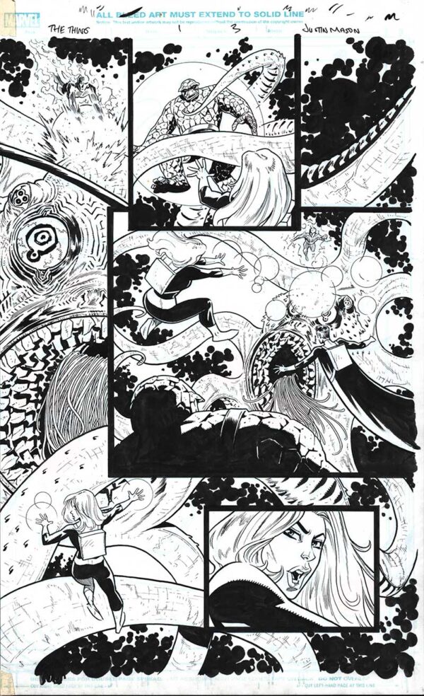 The Thing #1 Page 02 and 03 by Justin Mason - Image 3
